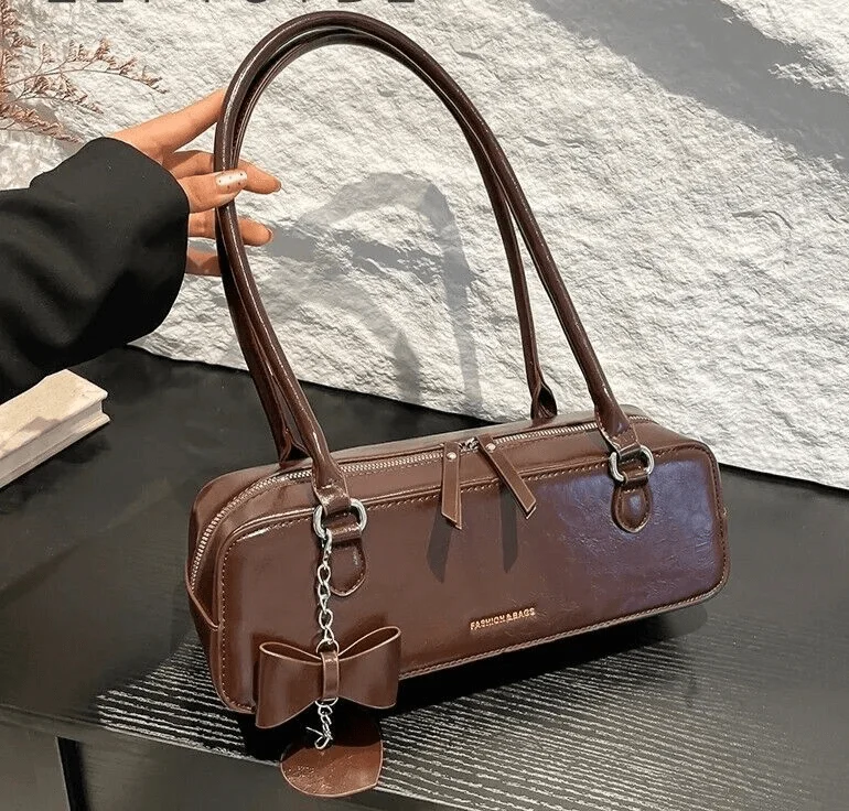  Designer Bags At Lower PricesTrendy Bags For Sales Large Leather Tote Handbags Bow Chain Tassel Zipper Baguette Women Shoulder Bag