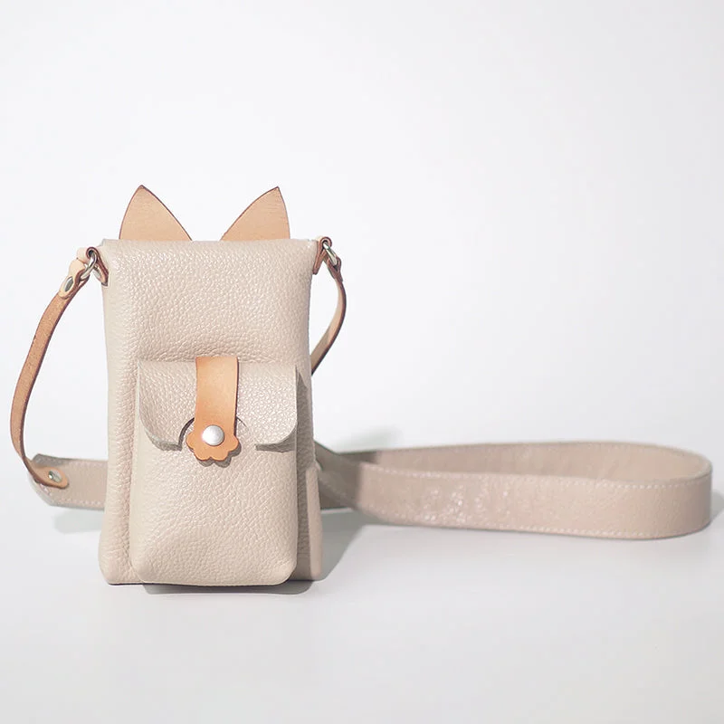 High-Fashion Handbags At Reduced CostsChic Trend Collection Cute Womens Beige Leather Phone Bag Mini Crossbody Bags Purse for Women High-Fashion Handbags At Reduced CostsChic Trend Collection Cute Womens Beige Leather Phone Bag Mini Crossbody Bags Purse for Women