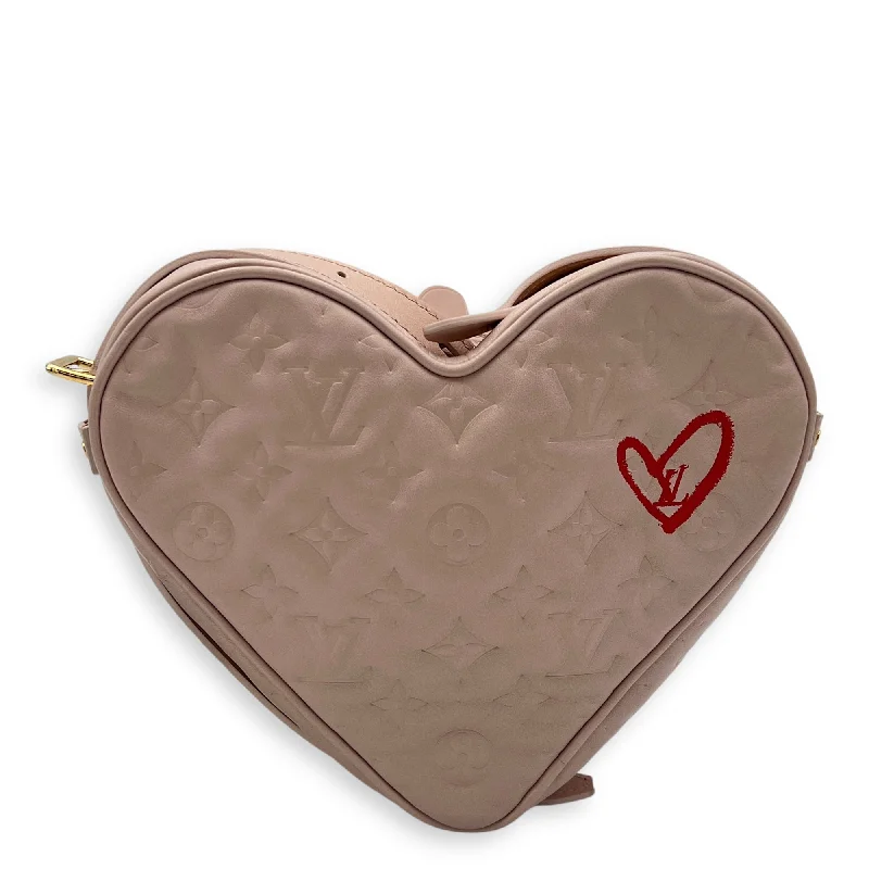  Your Perfect Bag At The Perfect PriceMassive Selection Sale Fall In Love Sac Coeur Crossbody Bag Pink in Lambskin, Gold hardware