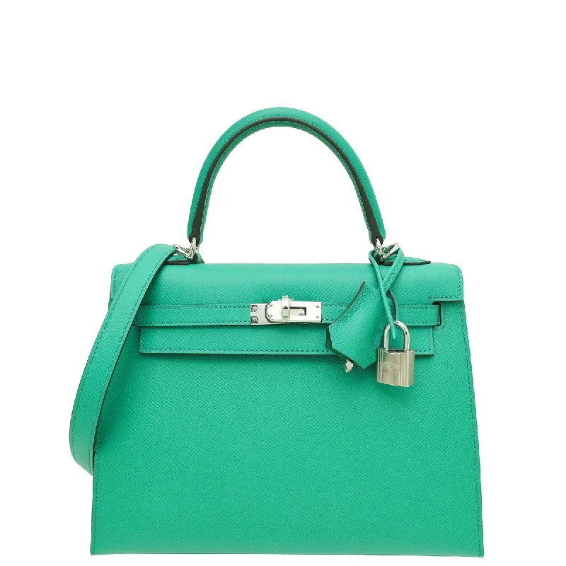  Shoulder Bags, Crossbody Bags, And More On SaleCasual Chic Deals Hermes Vert Jade Kelly 25 Sellier Bag