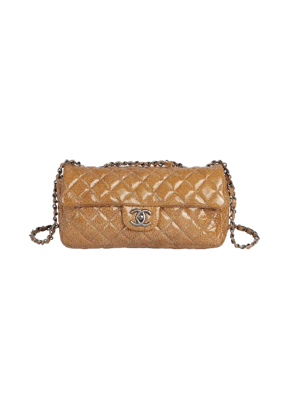  The Ultimate Handbag Sale – Elegant Styles At Lower PricesHoliday Glam MEDIUM CLASSIC SINGLE FLAP CRINKLED PATENT