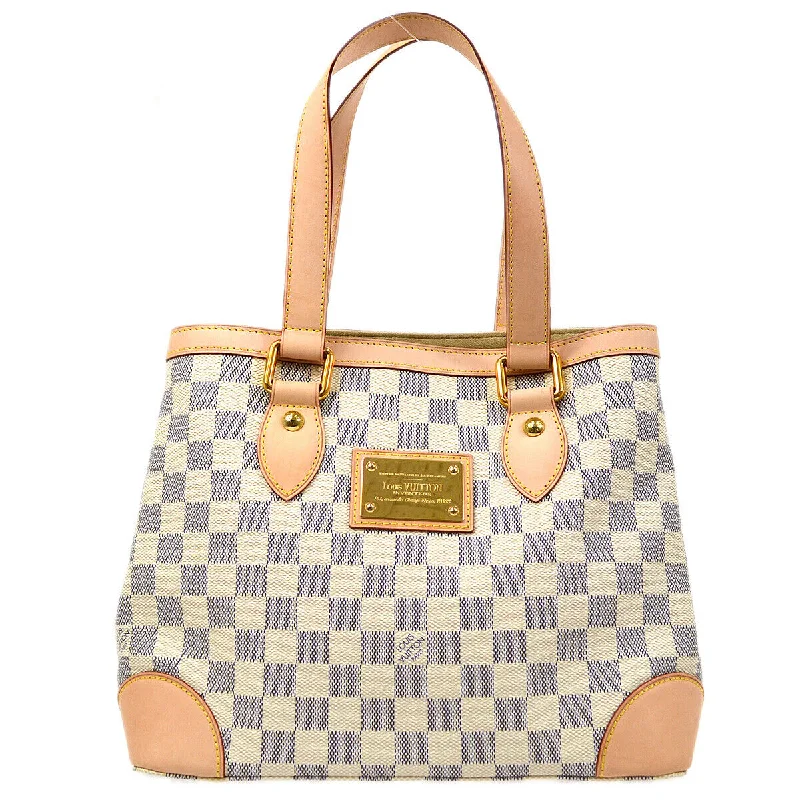  Shoulder Bags, Best Deals TodayUxury Designer Handbag Brands LOUIS VUITTON HAMPSTEAD PM HAND TOTE BAG DAMIER AZUR N51207 83533