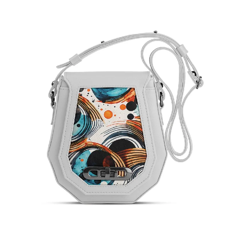  The Ultimate Handbag Sale – Elegant Styles At Lower PricesEnd-Of-Season Clearance White Polygon Crossbags Painting