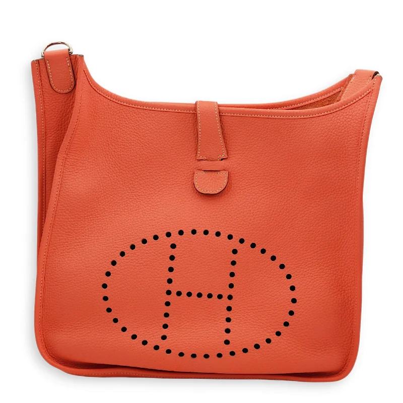  Must-Have Bags, Big DiscountsEveryday Elegance Sale Evelyne III GM Crevette in Clemence, Palladium hardware