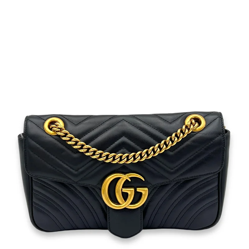 Luxury Meets Affordability – Shop Stunning Bags NowStyle Redefined GG Marmont Crossbody Bag Black in Calfskin, Gold hardware Luxury Meets Affordability – Shop Stunning Bags NowStyle Redefined GG Marmont Crossbody Bag Black in Calfskin, Gold hardware