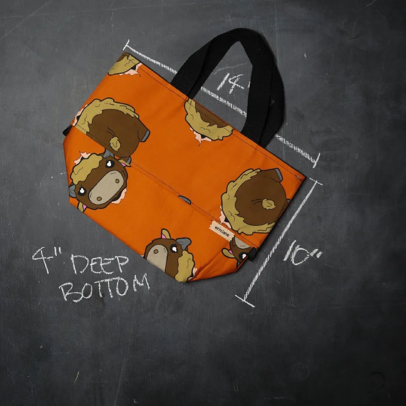  Elegant Bags With Limited Stock AvailableSeasonal Sale Bags Tote-a-me Collapsing Project Tote in Bison Butts