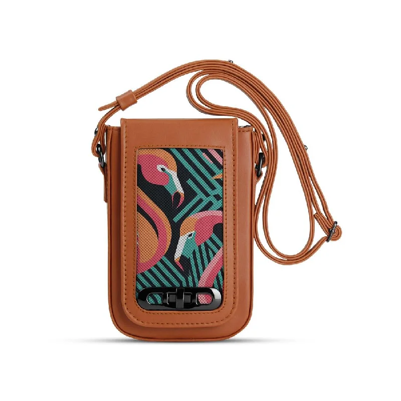  Fashion Bags, Limited OfferCasual Chic Havana Tagged Crossbag Flamingos & Arrows