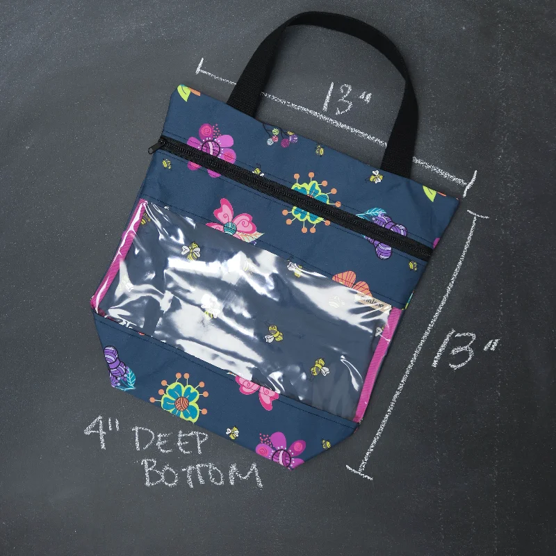  The Best Handbag Sale Of The SeasonUnleash Your Trendy Side View Ewe Project Tote Bag in Grow Your Stash