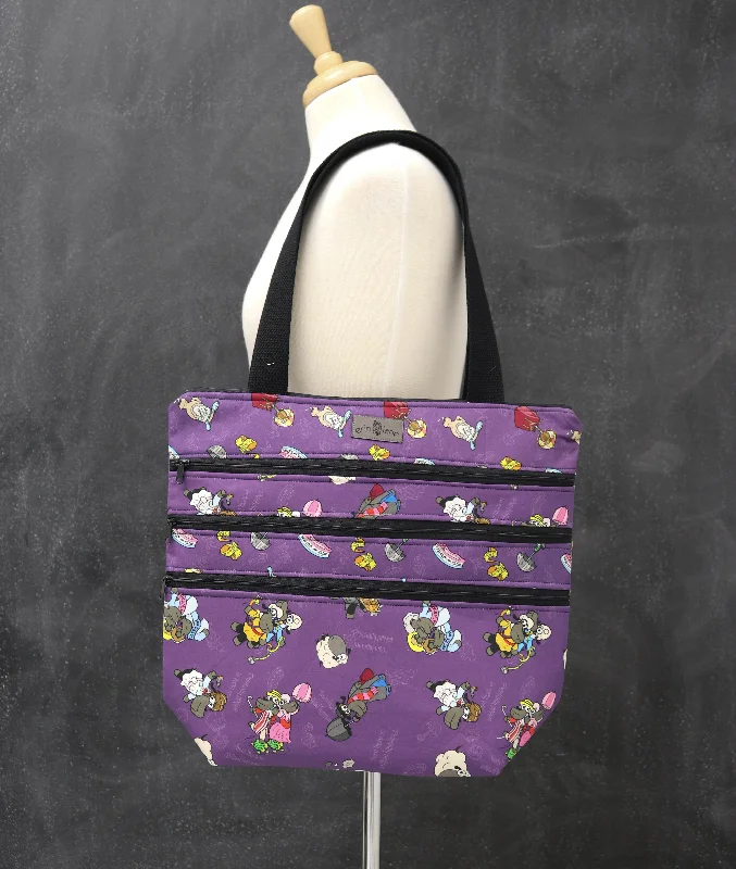 Flash Sale On HandbagsBags With Limited-Time Deals Zipalicious Triple Zipper Tote Bag in Mary Poppins Sheeple Flash Sale On HandbagsBags With Limited-Time Deals Zipalicious Triple Zipper Tote Bag in Mary Poppins Sheeple