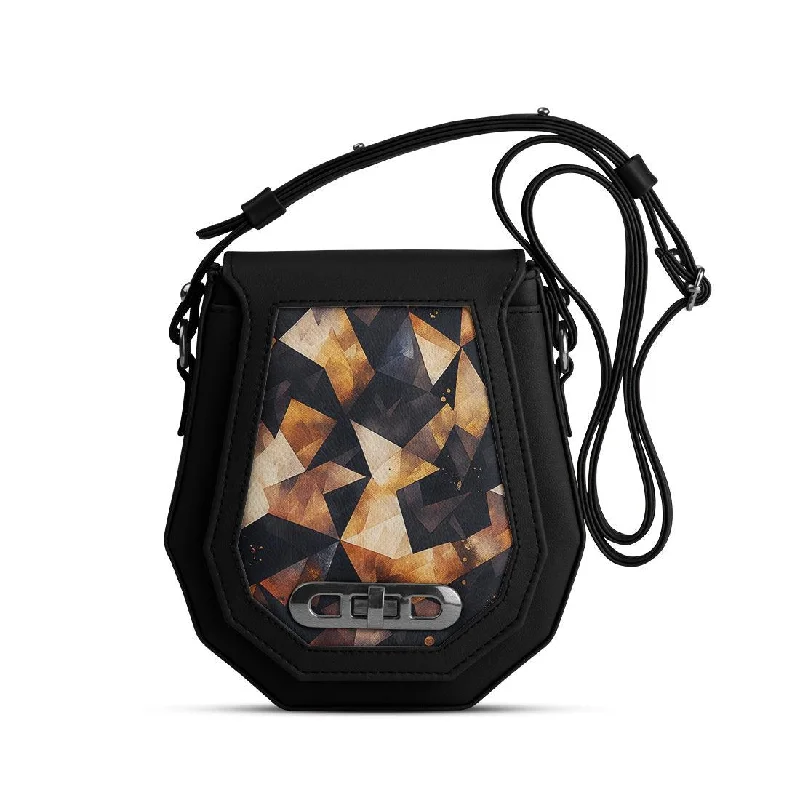  Statement Bags At Unbelievable Discounts – Shop TodayClassic Elegance Sales Black Polygon Crossbags Lava