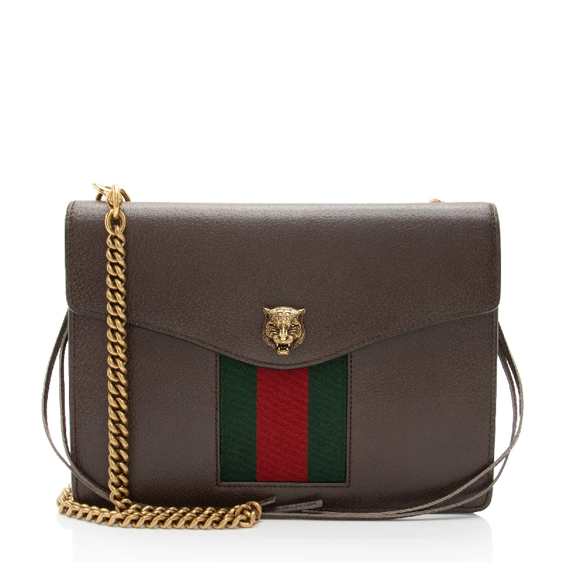  Statement Handbags At Unbeatable DiscountsSpecial Offer Gucci Calfskin Web Animalier Shoulder Bag