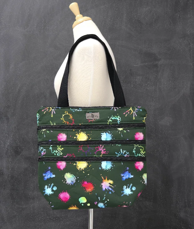 Premium Bags At Special PricesDesigner Bags For Luxury Collectors Zipalicious Triple Zipper Tote Bag in Painter's Palette Premium Bags At Special PricesDesigner Bags For Luxury Collectors Zipalicious Triple Zipper Tote Bag in Painter's Palette