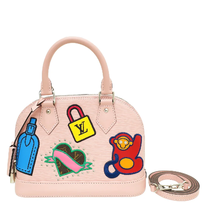 Stylish Totes With Special DiscountsBudget-Friendly Fashion Louis Vuitton Rose Ballerine Stickers Alma BB Bag Stylish Totes With Special DiscountsBudget-Friendly Fashion Louis Vuitton Rose Ballerine Stickers Alma BB Bag