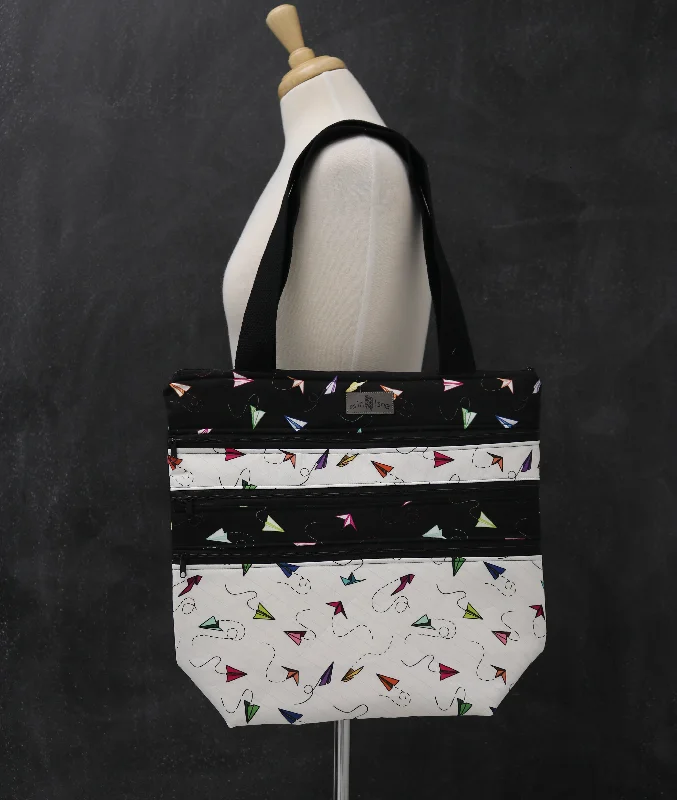 Limited-Time Handbag SaleVibrant Bags With Discounts Zipalicious Triple Zipper Tote Bag in Special Delivery Limited-Time Handbag SaleVibrant Bags With Discounts Zipalicious Triple Zipper Tote Bag in Special Delivery