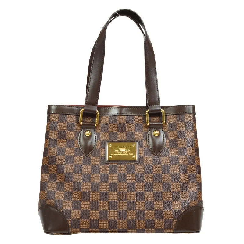  Affordable Elegance, Grab YoursHalloween-Themed LOUIS VUITTON HAMPSTEAD PM HAND TOTE BAG PURSE DAMIER EBENE N51205 94644