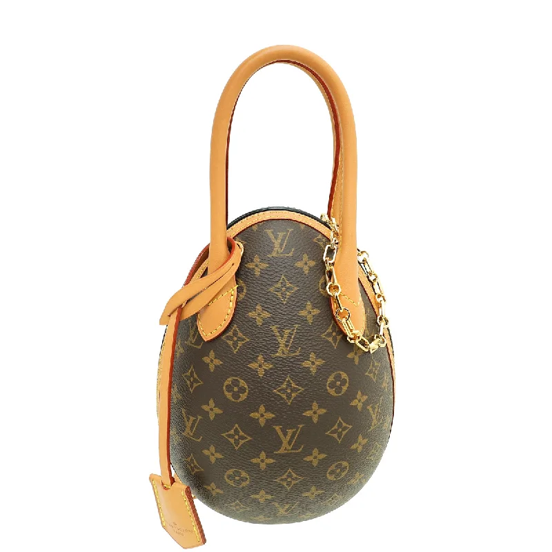  Big Savings On Totes, Crossbody Bags, And MoreStylish Statements Louis Vuitton Bicolor Monogram & Calf Egg Bag