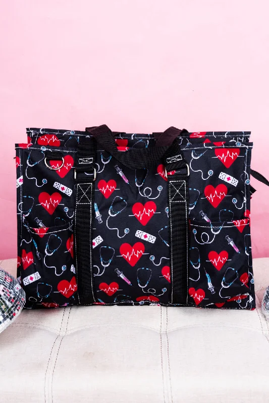  Unmissable Deals On Trendy HandbagsFeminine Luxe Style Sale Nursing Is Heart Work Utility Tote