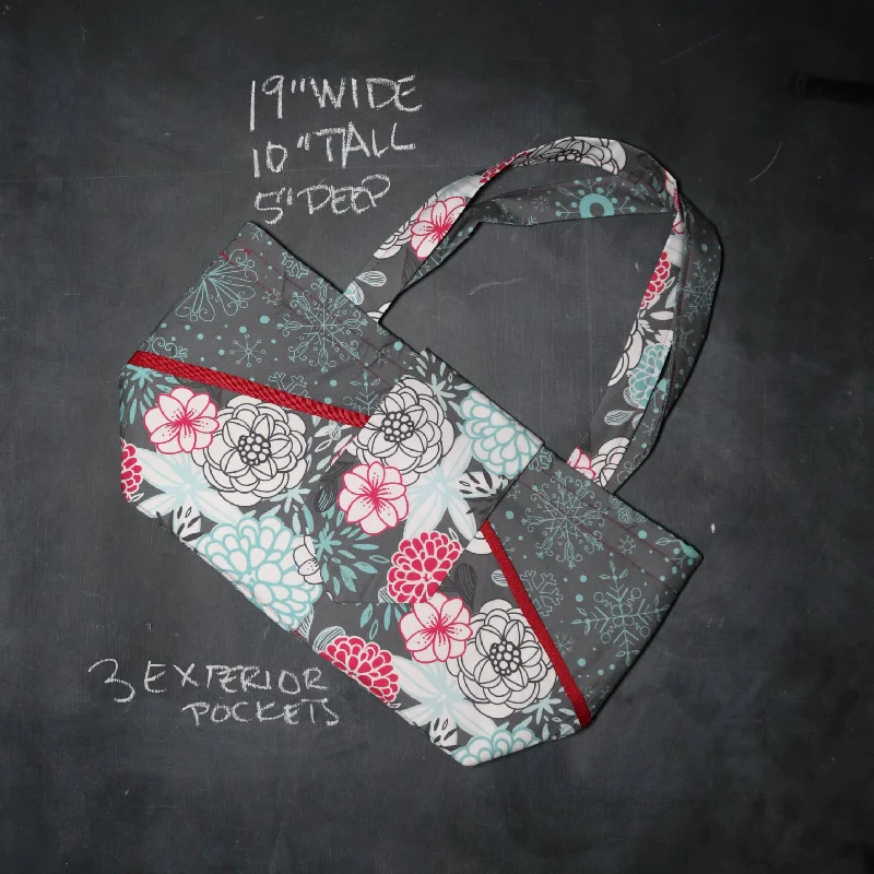  Elegant Bags, Limited StockFashion Sale Ewesful Tote Bag in Winter Floral