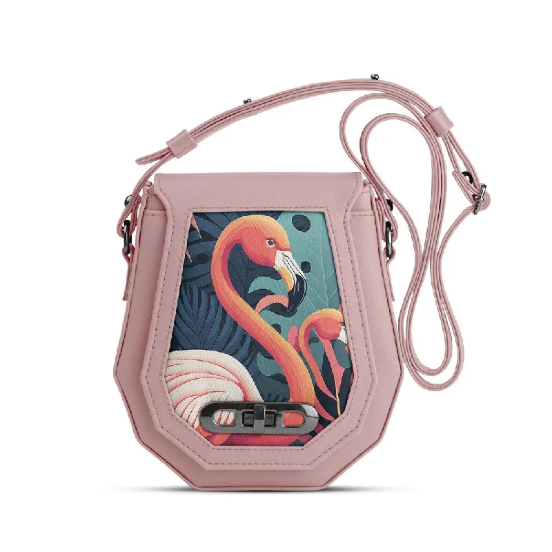  Stylish Totes, Exclusive SavingsHandbag For Fashion Rose Polygon Crossbags Flamingo