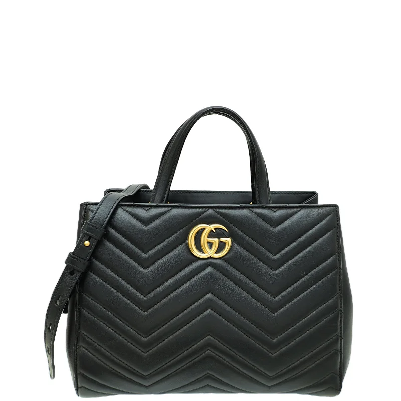 Shop Stylish Bags At Unbeatable PricesEnd Of Season Sale Gucci Black GG Marmont Top Handle Tote Small Bag Shop Stylish Bags At Unbeatable PricesEnd Of Season Sale Gucci Black GG Marmont Top Handle Tote Small Bag