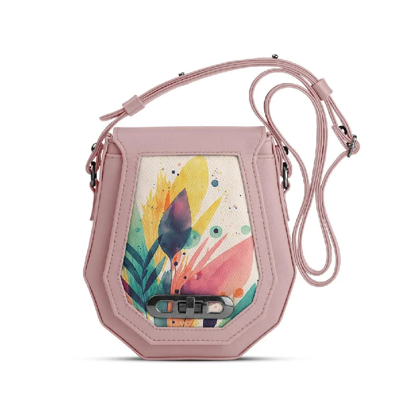  Fashion-Forward Bags, Now On SaleStylish Bags For Fashion Bloggers Rose Polygon Crossbags Leaves