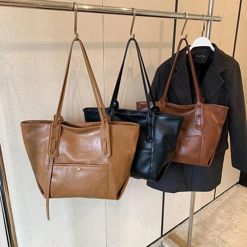 Unmissable Deals On Everyday HandbagsCyber Monday Discounts On Bags Large Shoulder Bags Leather Zipper Women's Handbags Double Handles Tote Bags Unmissable Deals On Everyday HandbagsCyber Monday Discounts On Bags Large Shoulder Bags Leather Zipper Women's Handbags Double Handles Tote Bags