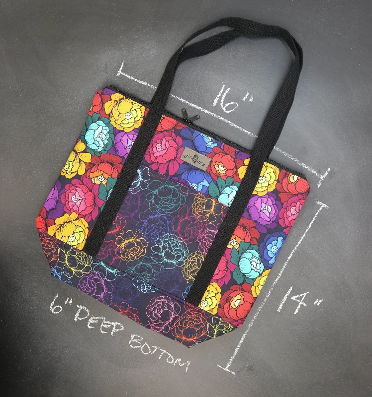  Fashion-Forward Bags, Now On SaleLimited-Time Offer On Trendy Bags Reversible Hither Thither Tote Bag in Prismatic Petals