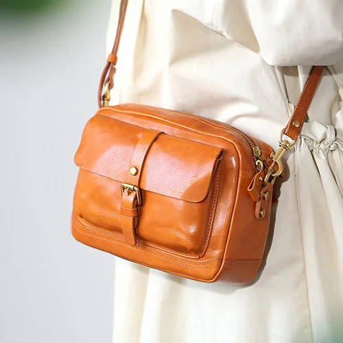 Trendy Purses At Exclusive Promotional RatesLightweight Bags For Senior Travelers Tan Genuine Leather Zipper Satchel Bag Boxy Crossbody Purse For Ladies Trendy Purses At Exclusive Promotional RatesLightweight Bags For Senior Travelers Tan Genuine Leather Zipper Satchel Bag Boxy Crossbody Purse For Ladies