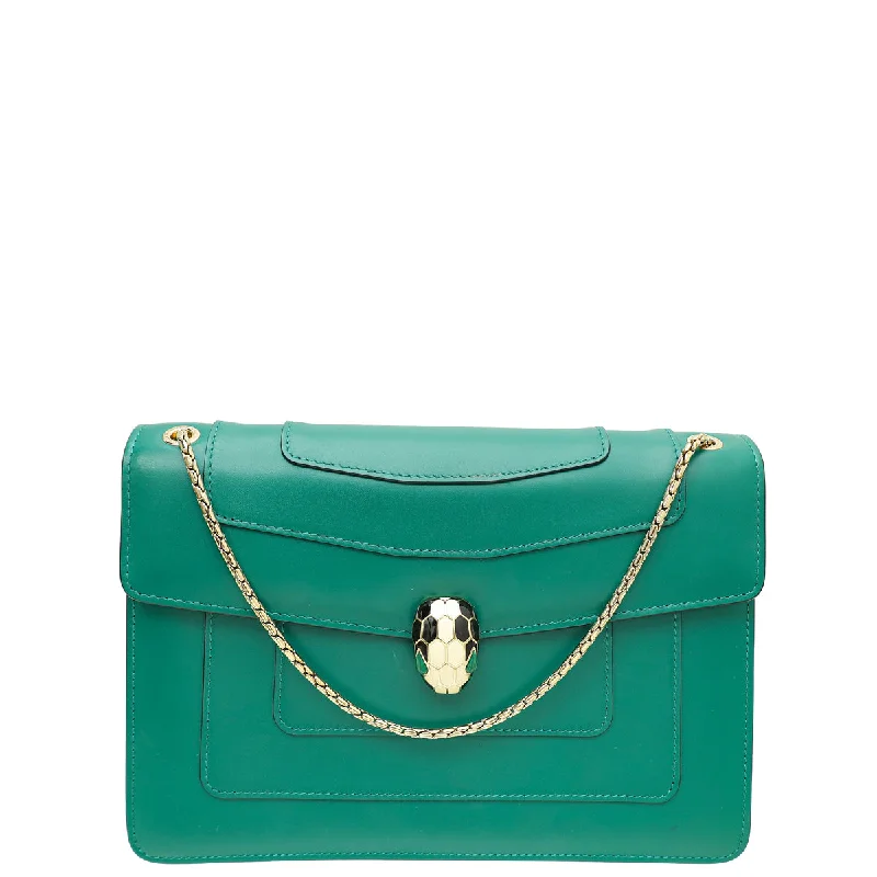 Upgrade Your Look With Our Bag SaleSeasonal Picks Bvlgari Emerald Green Serpenti Forever Medium Shoulder Bag Upgrade Your Look With Our Bag SaleSeasonal Picks Bvlgari Emerald Green Serpenti Forever Medium Shoulder Bag