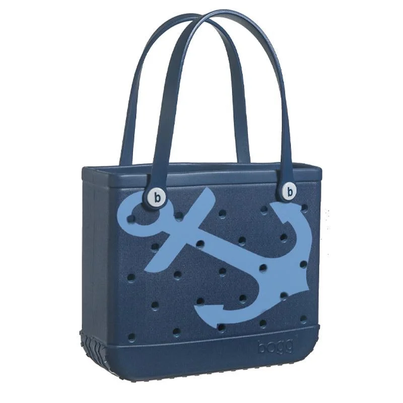  Chic Bags, Shop Now & SaveOn-Trend Fashion Offers Baby Bogg Bag - Small Tote, LIMITED EDITION Navy Blue with Anchors