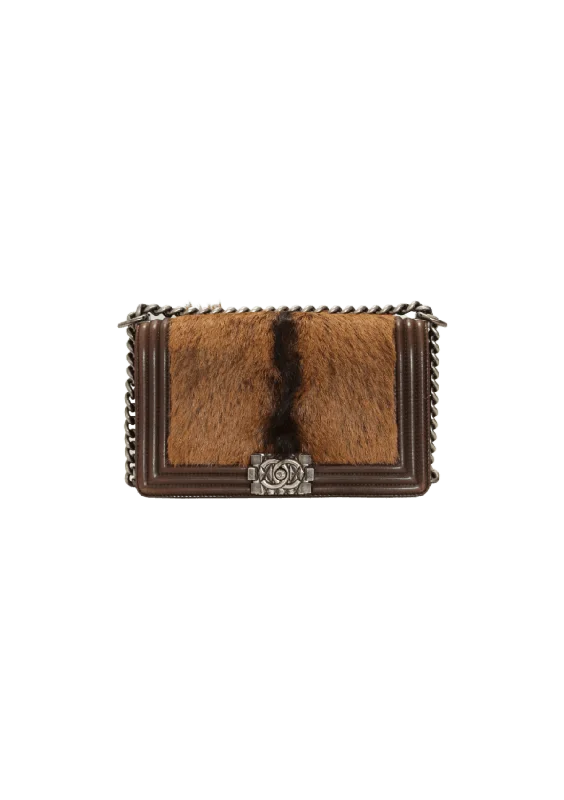  Premium Handbags At Budget-Friendly PricesChic & Cozy Collection PONY HAIR MEDIUM BOY BAG