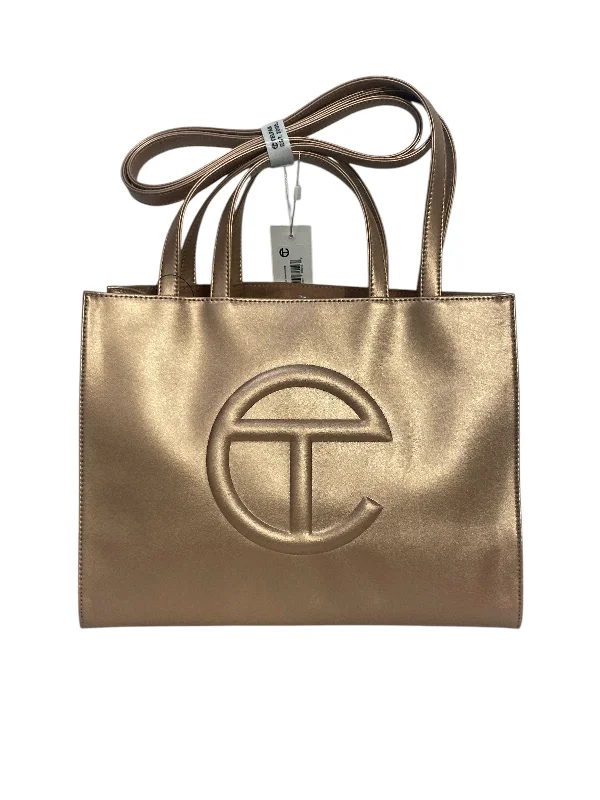  Grab Stylish Bags Before They're GoneCasual Yet Chic Sales Telfar/Tote Bag/Leather/GLD/