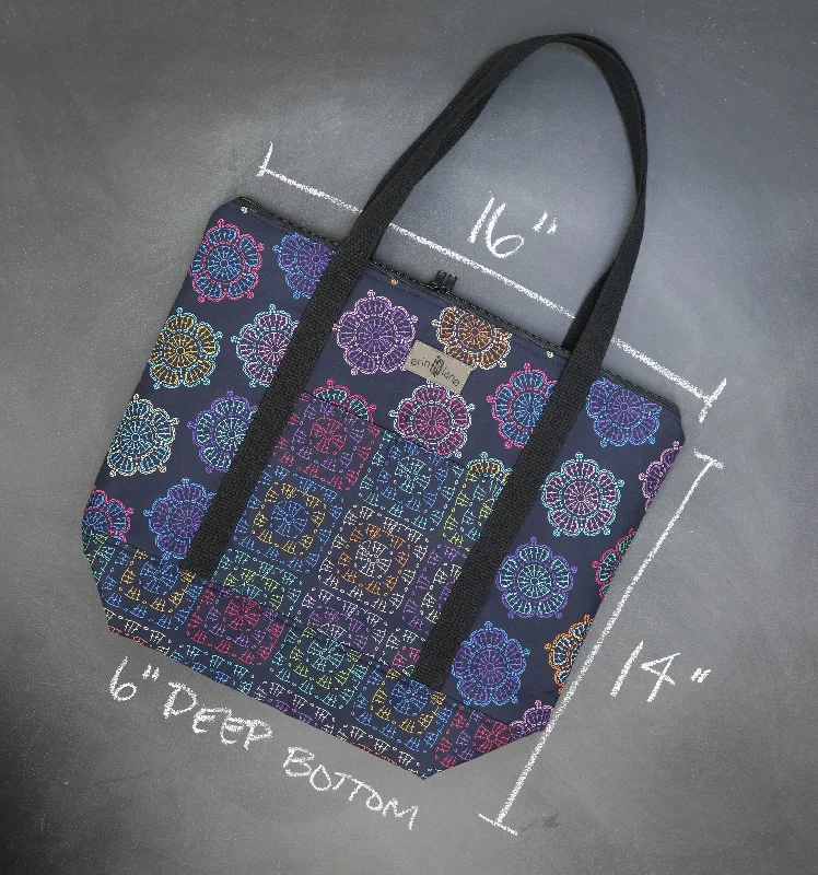  Elegant Purses At Clearance PricesCozy Handbags With Clearance Prices Reversible Hither Thither Tote Bag in Not Your Mom's Motifs
