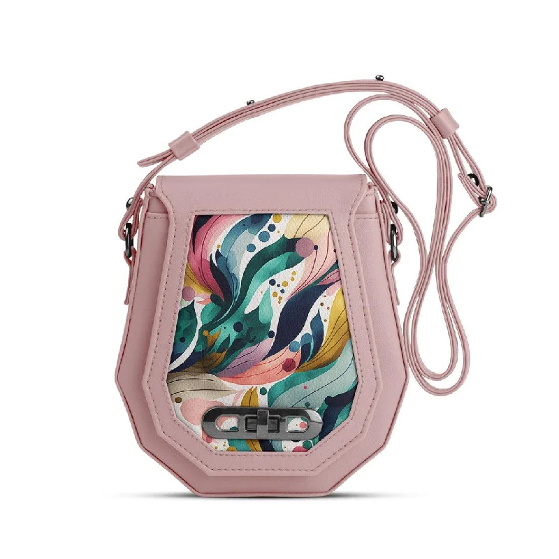  Luxury Totes, Affordable PricesOffice Professionals Rose Polygon Crossbags Color Flow