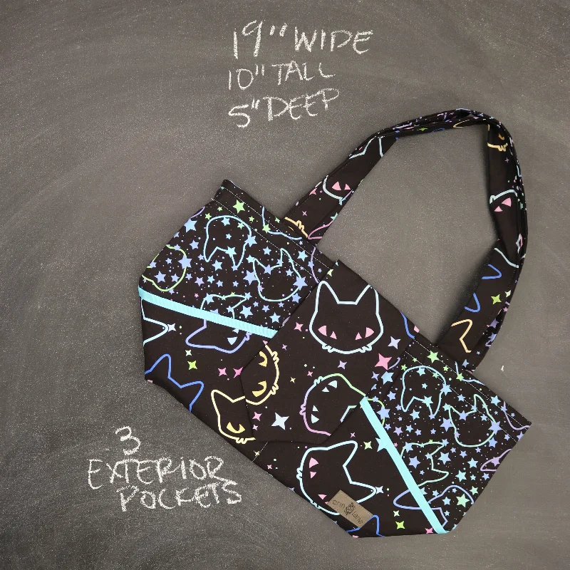 Shoulder Bags, Best Deals TodayLimited-Time Offers On Trendy And Stylish Bags Ewesful Tote Bag in Starry Cats Shoulder Bags, Best Deals TodayLimited-Time Offers On Trendy And Stylish Bags Ewesful Tote Bag in Starry Cats