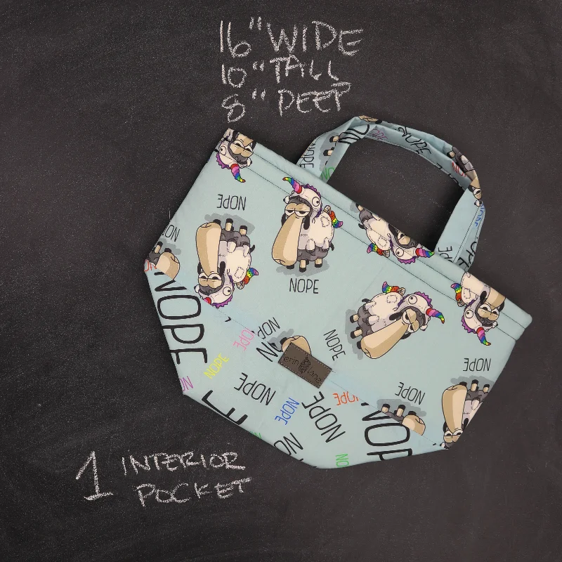  Stylish Totes, Special DiscountsCyber Monday Discounts On Bags Bucket Tote Bag in Larry "Nope"