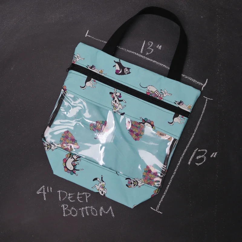  Elegant Totes At Limited-Time PricesEnd Of Season Sale View Ewe Project Tote Bag in Wags and Wool