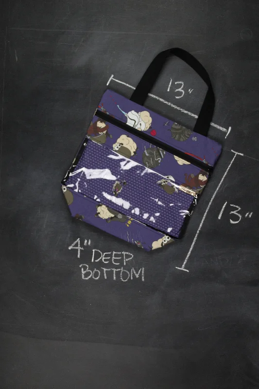  Trendy Purses At Unbeatable DiscountsHot Sale View Ewe Tote in Dark Side Sheeple