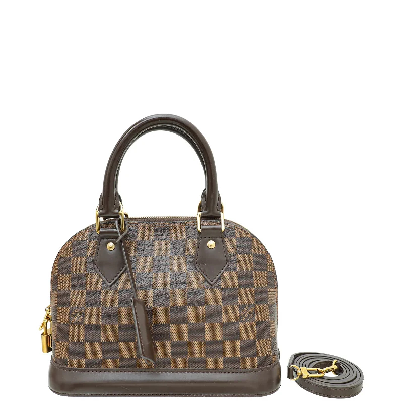  Flash Sale On HandbagsUrban Elegance Deals Louis Vuitton Damier Ebene Alma BB Bag