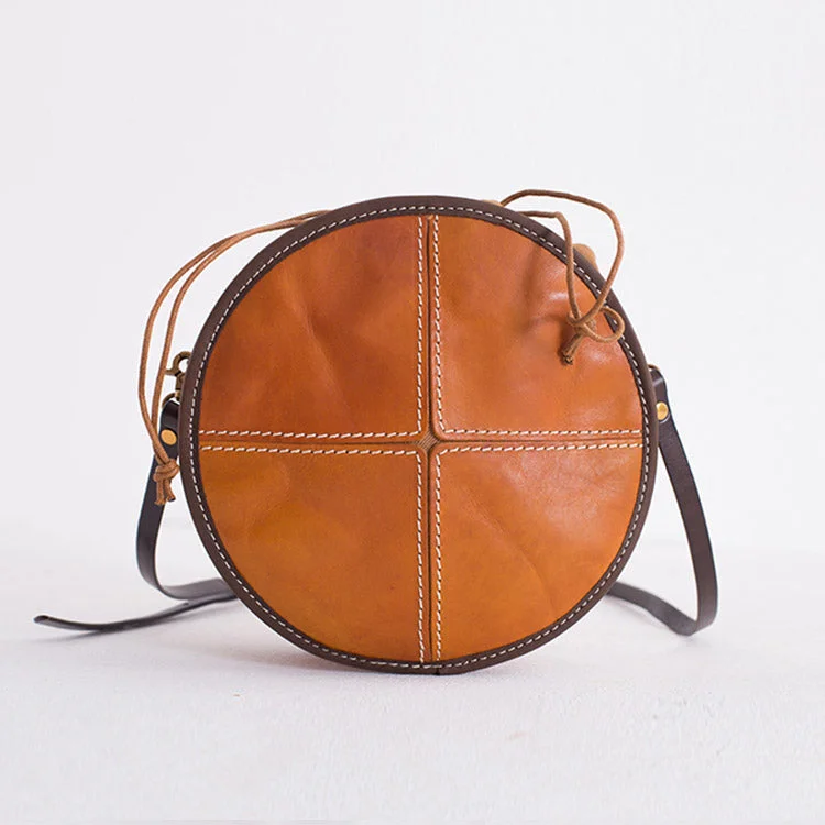 The Best Handbag Deals Are Available NowComfortable Chic Womens Leather Circle Bag Round Purse Small Crossbody Purse for Women The Best Handbag Deals Are Available NowComfortable Chic Womens Leather Circle Bag Round Purse Small Crossbody Purse for Women