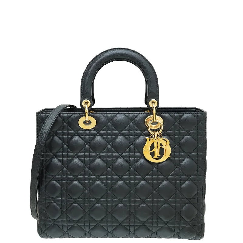  Everyday Bags At Wallet-Friendly PricesHoliday Gift Bags For Christmas Christian Dior Black Lady Dior Large Bag