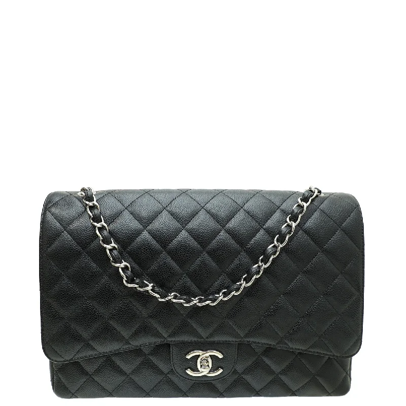Trendy & Timeless Bags, Now On SaleChic & Modern Sales Chanel Black Classic Double Flap Maxi Bag Trendy & Timeless Bags, Now On SaleChic & Modern Sales Chanel Black Classic Double Flap Maxi Bag
