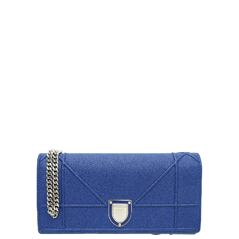  Classic Totes, Exclusive DealsBags For Personalized Gifts Christian Dior Blue Diorama Wallet On Chain