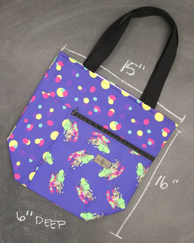  Fashion Bags, Huge SavingsSeasonal Picks Worth Doing Library Style Tote Bag in Florence the Butterfly