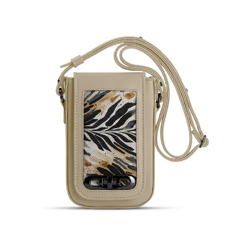  Limited-Stock Bag Clearance – HurrySeize Bargains Beige Tagged Crossbag Short Leaf