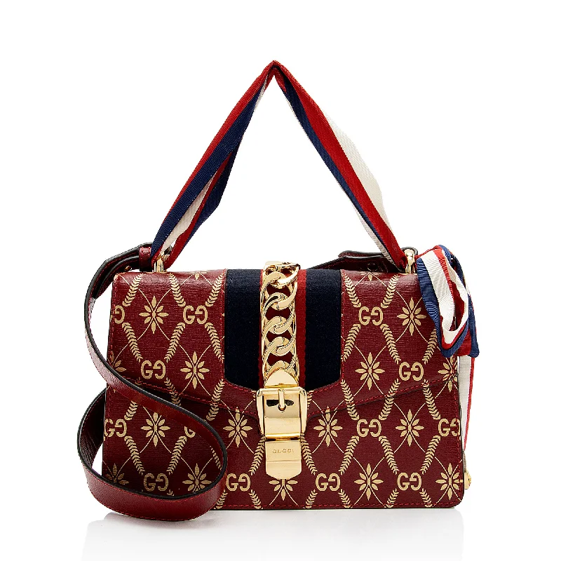  The Bag Sale You've Been Waiting For Is HereEvening Events Gucci Printed Calfskin Sylvie Small Shoulder Bag