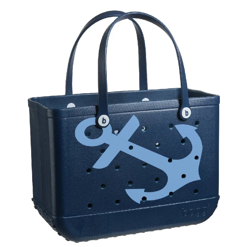  Premium Bags At Special PricesEveryday Elegance Sale Original Bogg Bag - Large Tote,  LIMITED EDITION Navy with Anchors