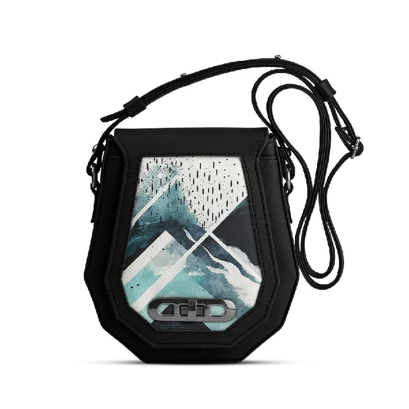  Premium Handbags With A Touch Of EleganceFlash Sales On Premium And High-Quality Bags Black Polygon Crossbags Upside Down