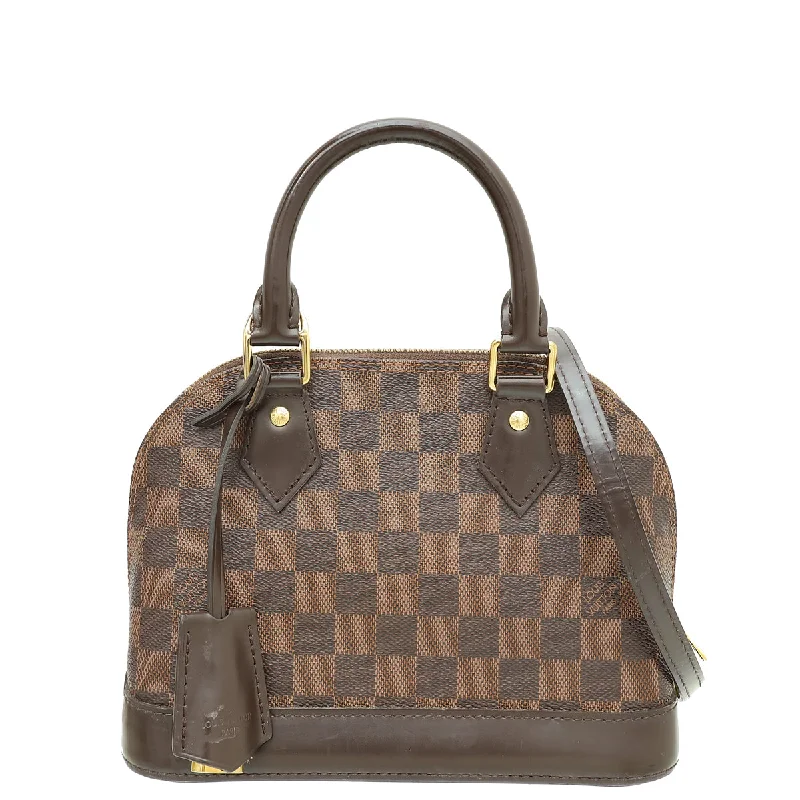  Carry Elegance For Less – Best Bag Deals HereDesigner Bags For Luxury Collectors Louis Vuitton Ebene Alma BB Bag