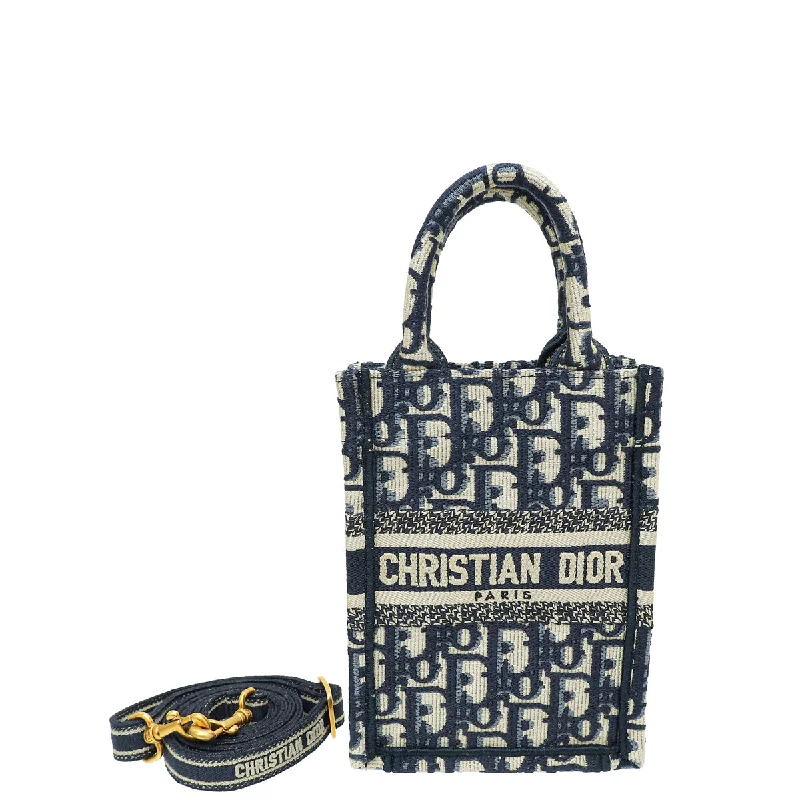 Stylish Totes, Exclusive SavingsRomantic Fashion Discounts Christian Dior Navy Blue Oblique Mini Vertical Book Tote Bag Stylish Totes, Exclusive SavingsRomantic Fashion Discounts Christian Dior Navy Blue Oblique Mini Vertical Book Tote Bag
